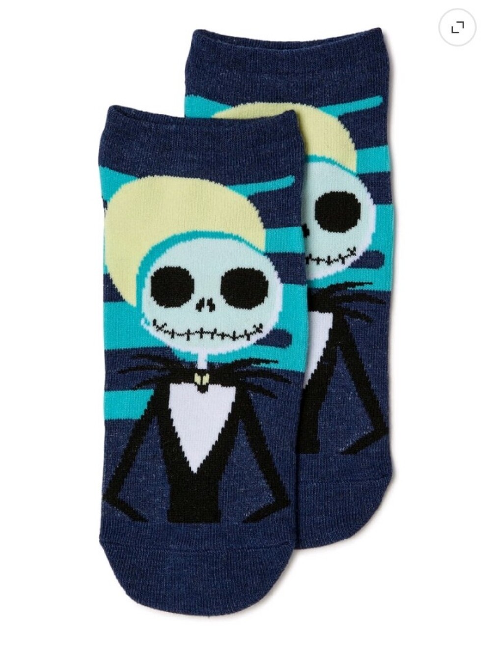 *💙Nightmare before Christmas no-show socks. Women's Size 4-10